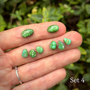 MADE TO ORDER: Green Mountain Maven Ear Jackets - Sonoran Gold Turquoise Earrings