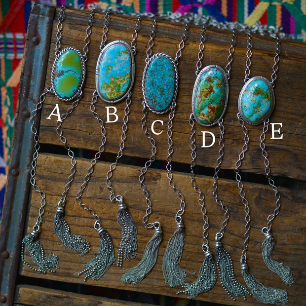 Rustic Feminine Bolos- Natural High Grade Turquoise Necklaces