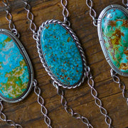 Rustic Feminine Bolos- Natural High Grade Turquoise Necklaces
