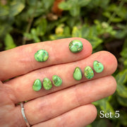 MADE TO ORDER: Green Mountain Maven Ear Jackets - Sonoran Gold Turquoise Earrings