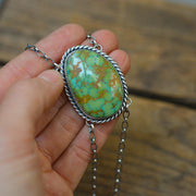 Rustic Feminine Bolos- Natural High Grade Turquoise Necklaces