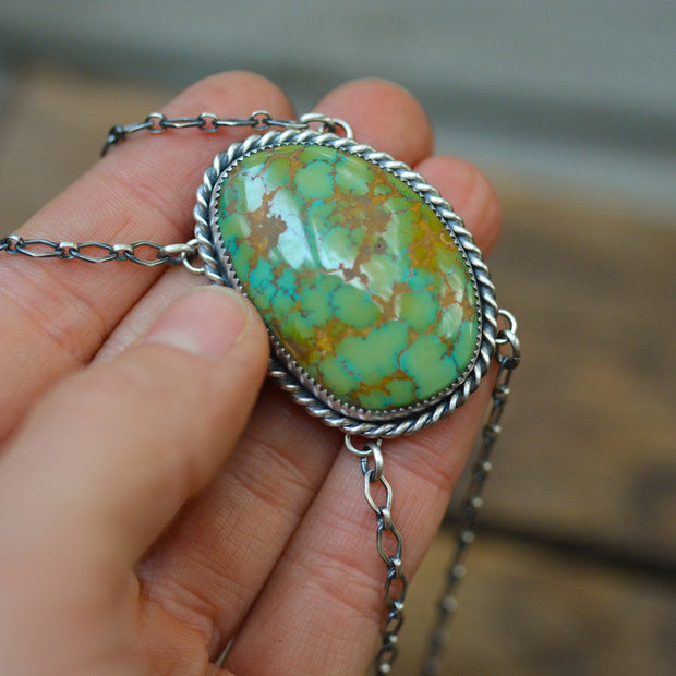 Rustic Feminine Bolos- Natural High Grade Turquoise Necklaces