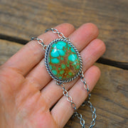 Rustic Feminine Bolos- Natural High Grade Turquoise Necklaces