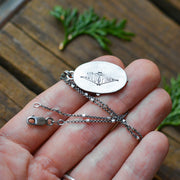 Evergreen Emblem - Pine Tree Necklace