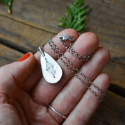 Evergreen Emblem - Pine Tree Necklace