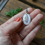 Evergreen Emblem - Pine Tree Necklace