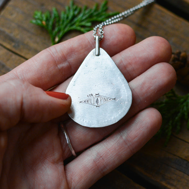 Evergreen Emblem - Pine Tree Necklace