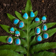 Turquoise Trail Studs - Royston Turquoise